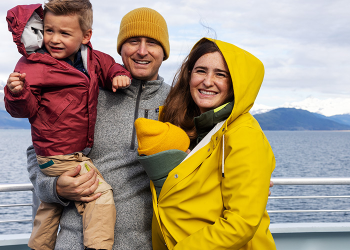 Bring layers to dress for the ever changing weather.